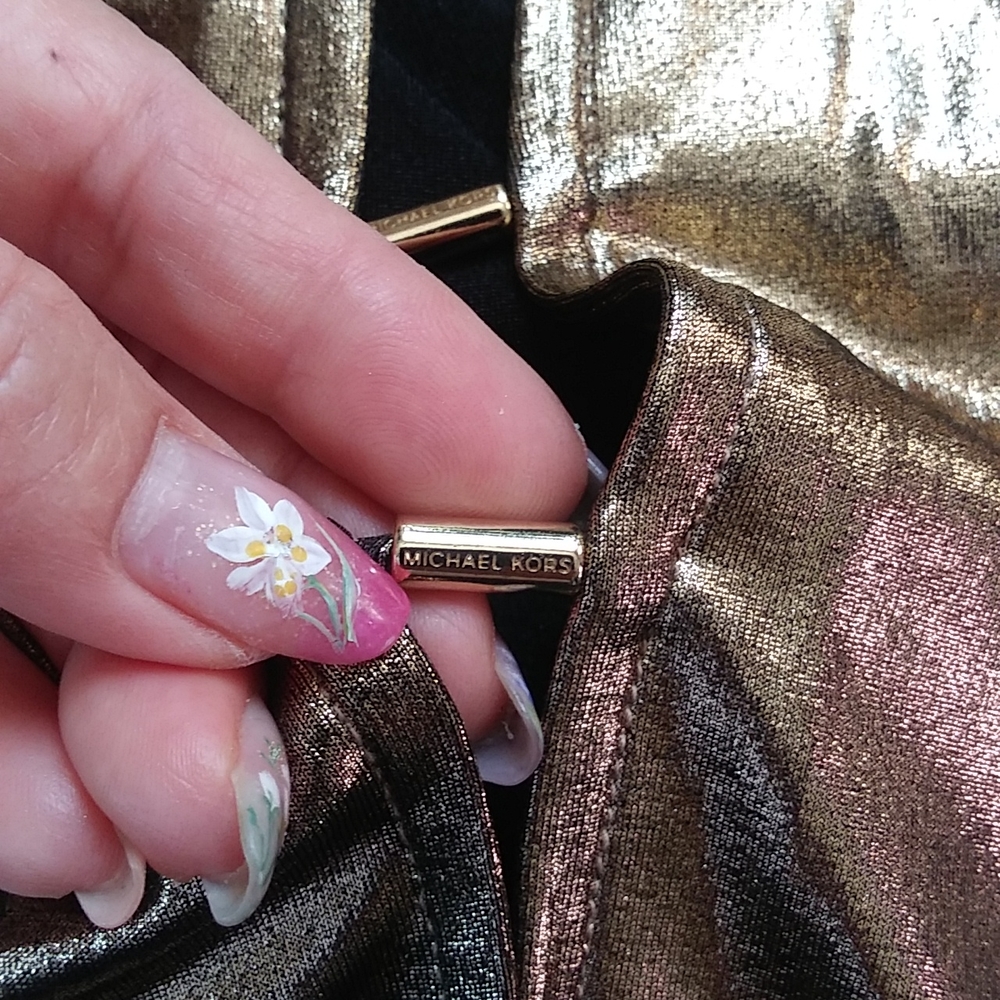 Michael Kors Antique Bras Basic Top - image 3